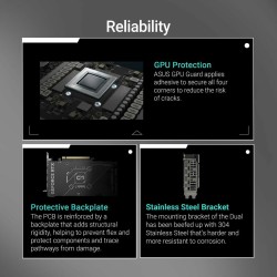 Scheda Grafica Asus 90YV0N12-M0NA00 GEFORCE RTX 5060 8 GB GDDR7