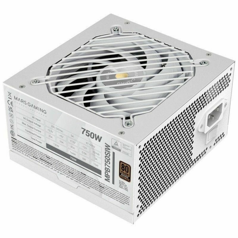 Fonte di Alimentazione Mars Gaming PSU 750W ATX 750 W 6 W 130 W 80 Plus Bronze