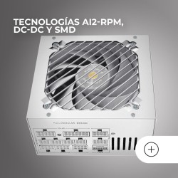 Fonte di Alimentazione Mars Gaming MPB1000SIMW 1000 W 80 Plus Gold