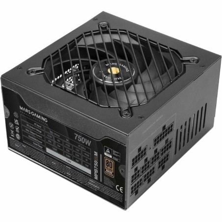 Fonte di Alimentazione Mars Gaming MPB750SIM 750 W 6 W 130 W 80 Plus Bronze