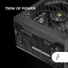 Fonte di Alimentazione Mars Gaming MPB750SIM 750 W 6 W 130 W 80 Plus Bronze