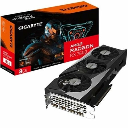 Scheda Grafica Gigabyte Radeon RX 7600 GAMING OC 8G 8 GB GDDR6