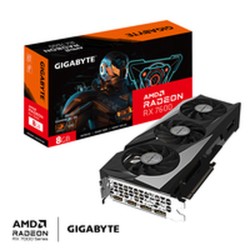 Scheda Grafica Gigabyte Radeon RX 7600 GAMING OC 8G 8 GB GDDR6