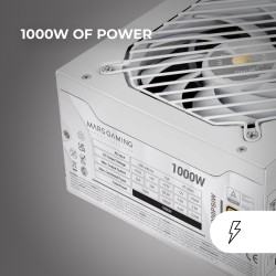 Fonte di Alimentazione Mars Gaming MPB1000PSIW 1000 W 80 Plus Gold