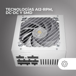 Fonte di Alimentazione Mars Gaming MPB750SIMW 750 W 6 W 130 W 80 Plus Bronze