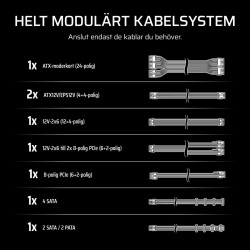 Fonte di Alimentazione Corsair CP-9020294-EU ATX 1000 W 80 Plus Gold