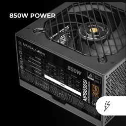 Fonte di Alimentazione Mars Gaming PSU 850W ATX 850 W 80 Plus Bronze