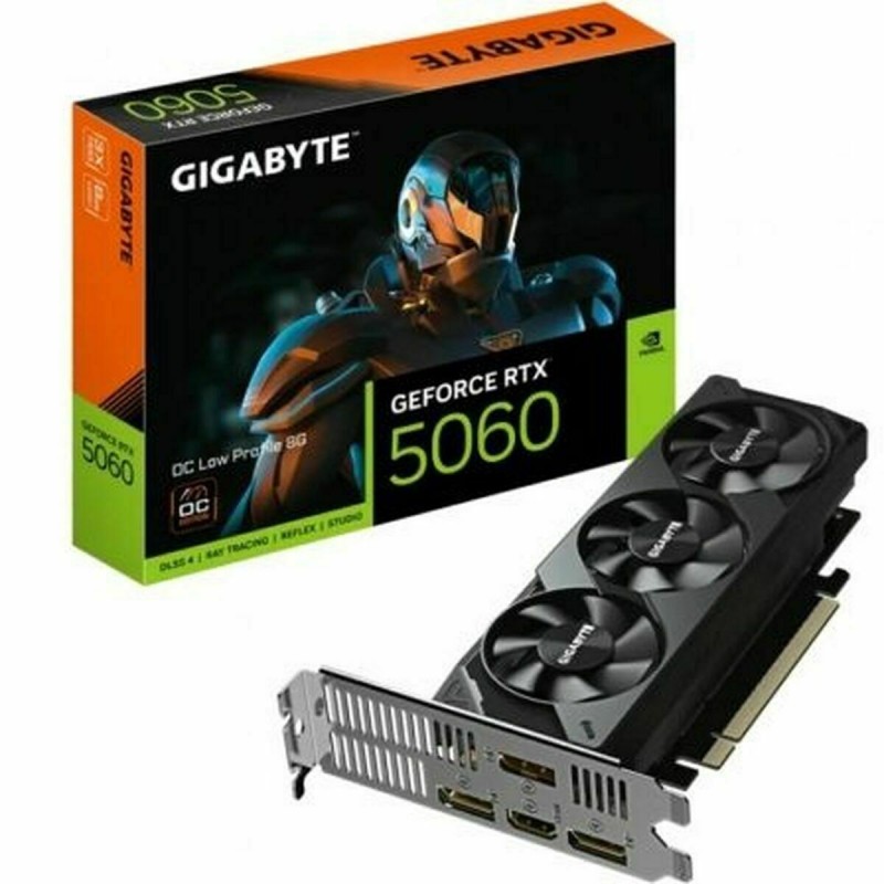 Scheda Grafica Gigabyte GeForce RTX 5060 OC Low Profile 8G GEFORCE RTX 5060 8 GB GDDR7