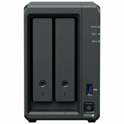 Memorizzazione in Rete NAS Synology DS725+ Nero AMD Ryzen R1600