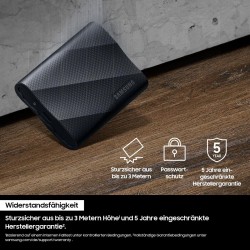 Hard Disk Esterno Samsung T9  2,5" 1 TB SSD