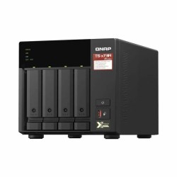 Memorizzazione in Rete NAS Qnap TS-473A Nero AMD Ryzen V1500B