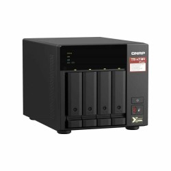 Memorizzazione in Rete NAS Qnap TS-473A Nero AMD Ryzen V1500B