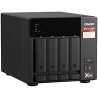 Memorizzazione in Rete NAS Qnap TS-473A Nero AMD Ryzen V1500B