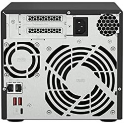 Memorizzazione in Rete NAS Qnap TS-473A Nero AMD Ryzen V1500B