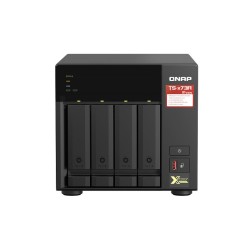 Memorizzazione in Rete NAS Qnap TS-473A Nero AMD Ryzen V1500B