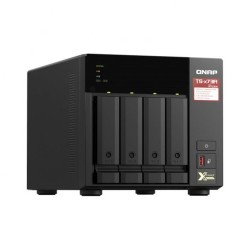 Memorizzazione in Rete NAS Qnap TS-473A Nero AMD Ryzen V1500B