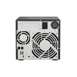 Memorizzazione in Rete NAS Qnap TS-473A Nero AMD Ryzen V1500B