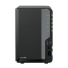 Memorizzazione in Rete NAS Synology DS225+ Nero Intel Celeron J4125