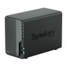Memorizzazione in Rete NAS Synology DS225+ Nero Intel Celeron J4125