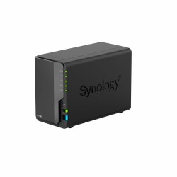 Memorizzazione in Rete NAS Synology DS225+ Nero Intel Celeron J4125