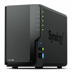 Memorizzazione in Rete NAS Synology DS225+ Nero Intel Celeron J4125