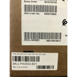 Hard Disk HPE P40503-B21 960 GB SSD