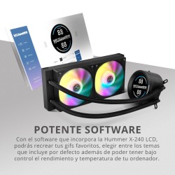 Kit di Refrigerazione Liquida Nox Hummer X-240