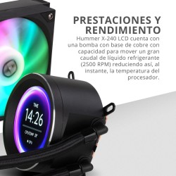 Kit di Refrigerazione Liquida Nox Hummer X-240