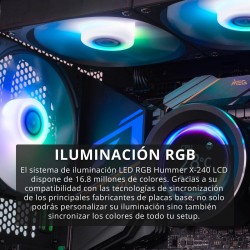 Kit di Refrigerazione Liquida Nox Hummer X-240