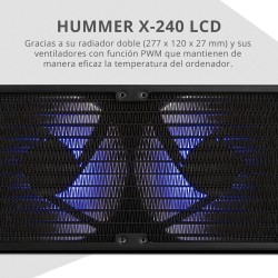 Kit di Refrigerazione Liquida Nox Hummer X-240