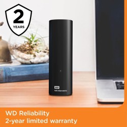 Hard Disk Esterno Western Digital Elements Desktop Nero 22 TB