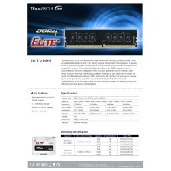 Memoria RAM Team Group TED432G3200C2201 32 GB DDR4 3200 MHz CL22