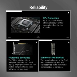 Scheda Grafica Asus 90YV0N72-M0NA00 GEFORCE RTX 5050 8 GB GDDR6