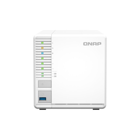 Memorizzazione in Rete NAS Qnap TS-364 Bianco Intel Celeron Intel Celeron N5095
