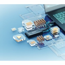 Hard Disk Esterno Kingston SXS1000/1000G 2,5" 1 TB SSD