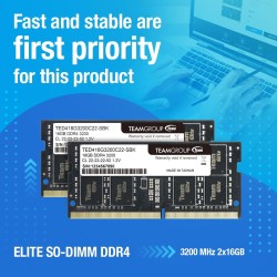 Memoria RAM Team Group ELITE TED432G3200C22-S01 32 GB DDR4 3200 MHz CL22