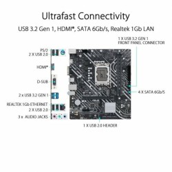 Scheda Madre Asus PRIME H610M-K D4 LGA 1700