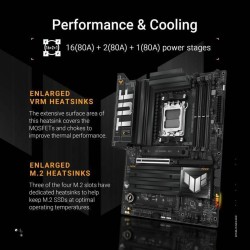 Scheda Madre Asus TUF GAMING X870-PLUS WIFI AMD AM5 AMD