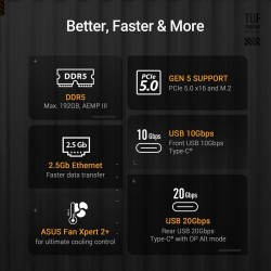 Scheda Madre Asus 90MB1JW0-M0EAY0 LGA 1851