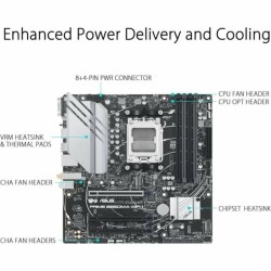 Scheda Madre Asus 90MB1EG0-M0EAY0 AMD AM5 AMD AMD B650