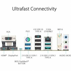 Scheda Madre Asus 90MB1EG0-M0EAY0 AMD AM5 AMD AMD B650