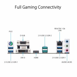 Scheda Madre Asus PRIME B550M-K AMD AM4 AMD B550 AMD