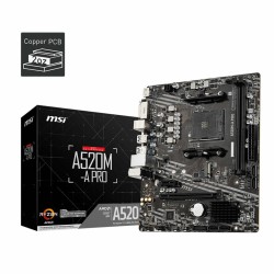Scheda Madre MSI A520M-A PRO AMD A520 AMD AMD AM4
