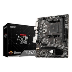 Scheda Madre MSI A520M-A PRO AMD A520 AMD AMD AM4