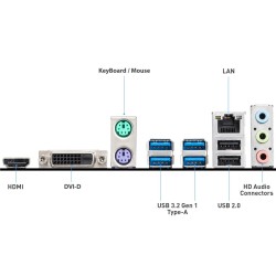 Scheda Madre MSI A520M-A PRO AMD A520 AMD AMD AM4
