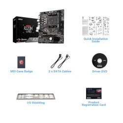 Scheda Madre MSI A520M-A PRO AMD A520 AMD AMD AM4