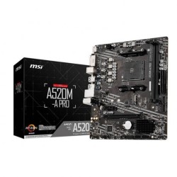 Scheda Madre MSI A520M-A PRO AMD A520 AMD AMD AM4