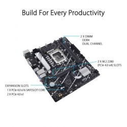 Scheda Madre Asus PRIME B760M-K D4 LGA 1700