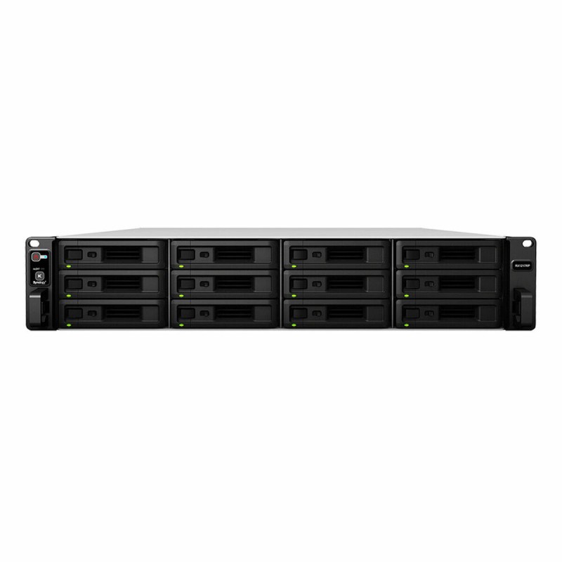 Memorizzazione in Rete NAS Synology RX1217RP Nero Nero/Grigio