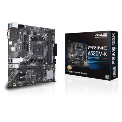 Scheda Madre Asus PRIME PRIME A520M-K AMD A520 AMD AM4